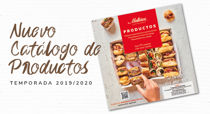 Portada del Cat&aacute;logo de productos 2019/20 de Pasteler&iacute;a Mallorca